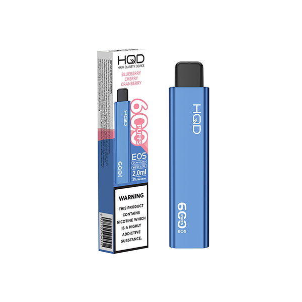 20mg HQD EOS Disposable Vape 600 Puffs - www.justgovape.co.uk