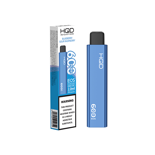 20mg HQD EOS Disposable Vape 600 Puffs - www.justgovape.co.uk