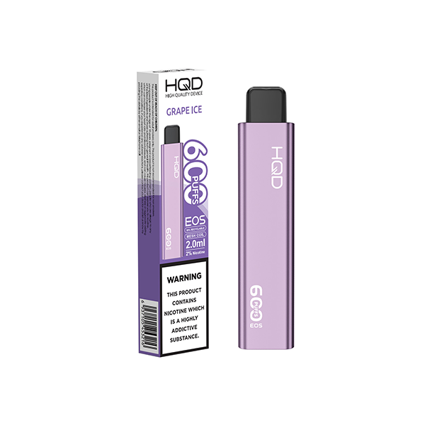 20mg HQD EOS Disposable Vape 600 Puffs - www.justgovape.co.uk