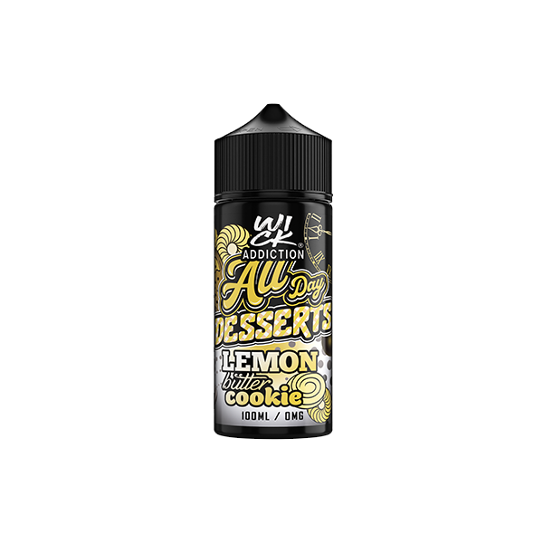 Wick Addiction All Day Desserts 100ml Shortfill 0mg (70VG/30PG) - www.justgovape.co.uk