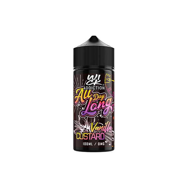 Wick Addiction All Day Long 100ml Shortfill 0mg (70VG/30PG) - www.justgovape.co.uk