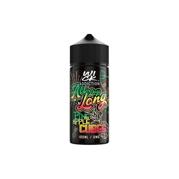 Wick Addiction All Day Long 100ml Shortfill 0mg (70VG/30PG) - www.justgovape.co.uk