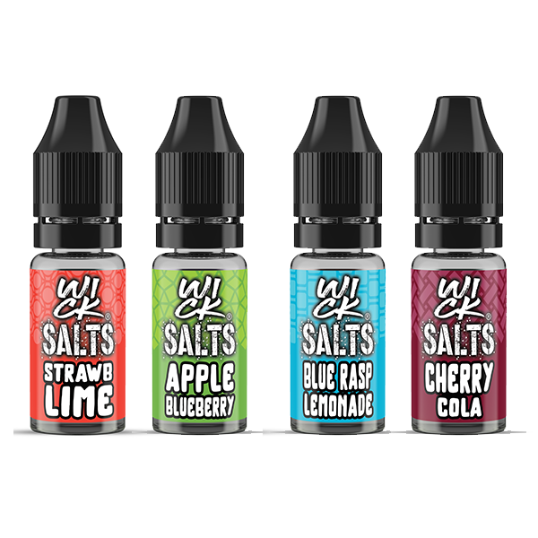 18mg Wick Addiction Wick Salts 10ml Nic Salts (50VG/50PG) - www.justgovape.co.uk