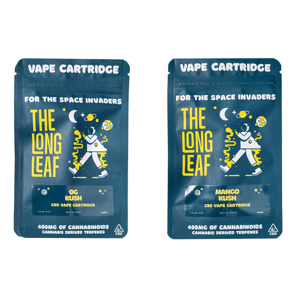 The Long Leaf 400mg Full Spectrum CBD Vape 0.5ml (BUY 1 GET 1 FREE) - www.justgovape.co.uk