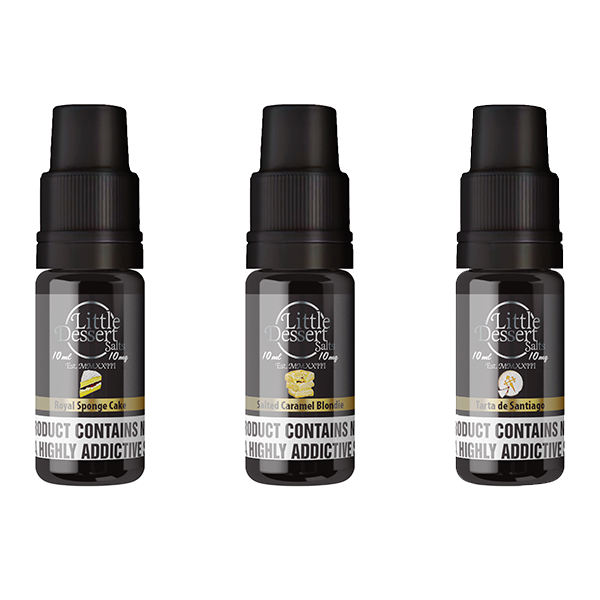 10mg Little Dessert Salts 10ml Nic Salts (50VG/50PG) - www.justgovape.co.uk