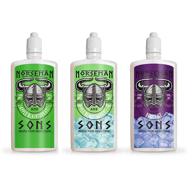 Norsemen 100ml Shortfill Flask Classics 0mg (70VG/30PG) - www.justgovape.co.uk