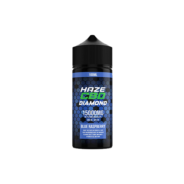 Haze CBD Diamond 15000mg CBD E-Liquid 100ml - www.justgovape.co.uk