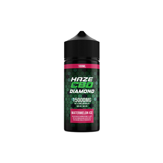 Haze CBD Diamond 15000mg CBD E-Liquid 100ml - www.justgovape.co.uk