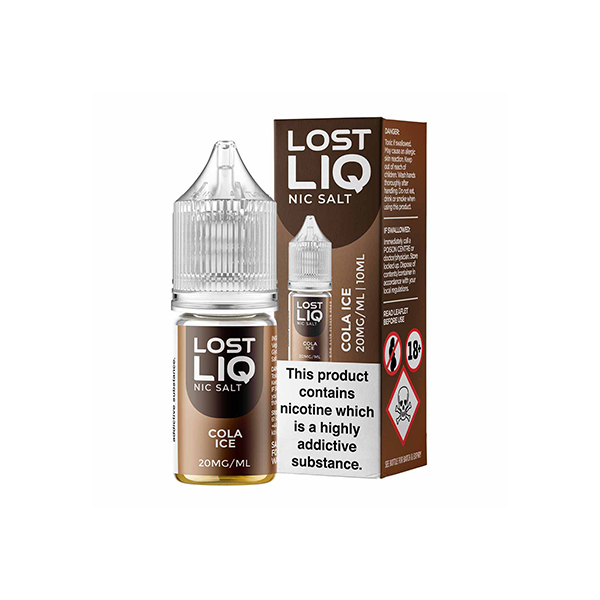 20mg Lost Liq Nic Salts (50VG/50PG) - www.justgovape.co.uk