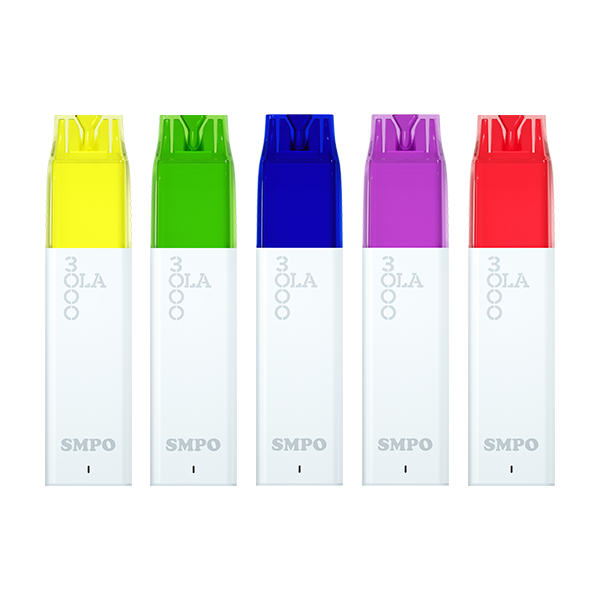 20mg SMPO Ola 3000 Prefilled Pod Vape Kit - 2ml (Pack of 3) - www.justgovape.co.uk