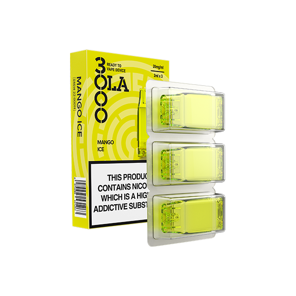 20mg SMPO Ola 3000 Prefilled Pods - 2ml - www.justgovape.co.uk