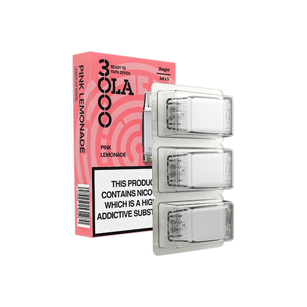 20mg SMPO Ola 3000 Prefilled Pods - 2ml - www.justgovape.co.uk