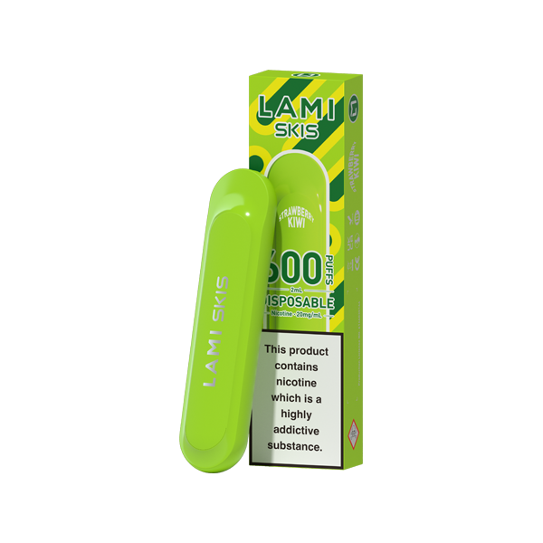 20mg Lami Skis Disposable Vaping Device 600 Puffs - www.justgovape.co.uk