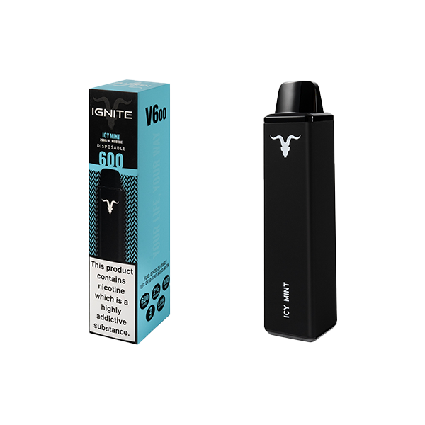 20mg IGNITE V600 Disposable 600 Puff - www.justgovape.co.uk