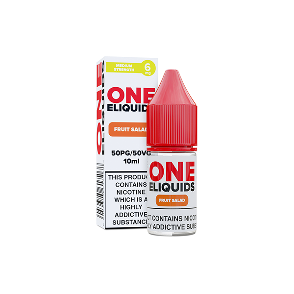 6mg One E-Liquids Flavoured Nic Shot 10ml (50VG/50PG) - www.justgovape.co.uk