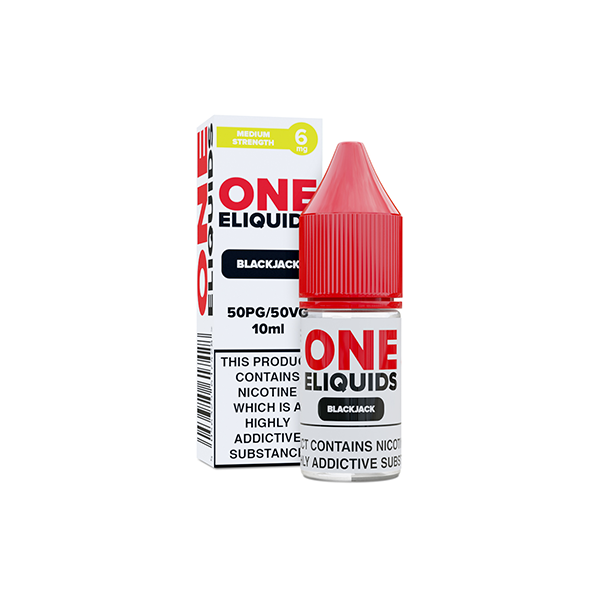 6mg One E-Liquids Flavoured Nic Shot 10ml (50VG/50PG) - www.justgovape.co.uk