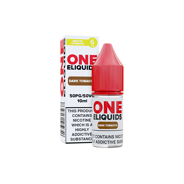 6mg One E-Liquids Flavoured Nic Shot 10ml (50VG/50PG) - www.justgovape.co.uk