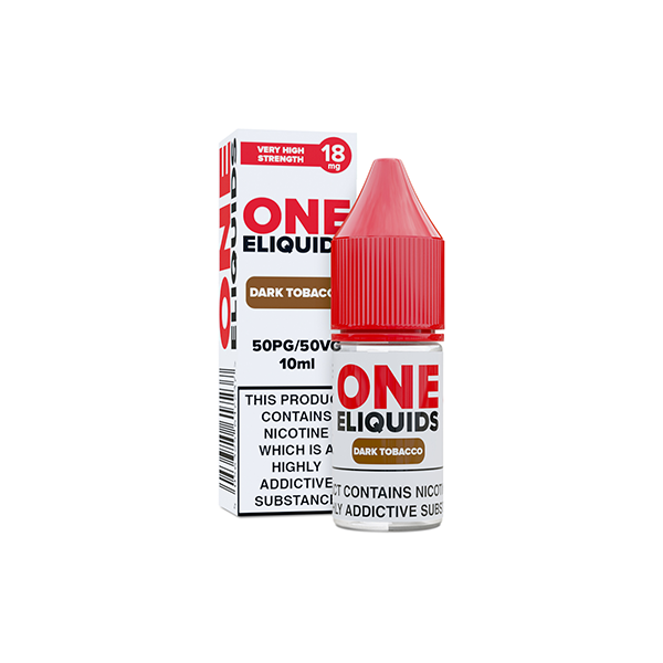 18mg One E-Liquids Flavoured Nic Shot 10ml (50VG/50PG) - www.justgovape.co.uk