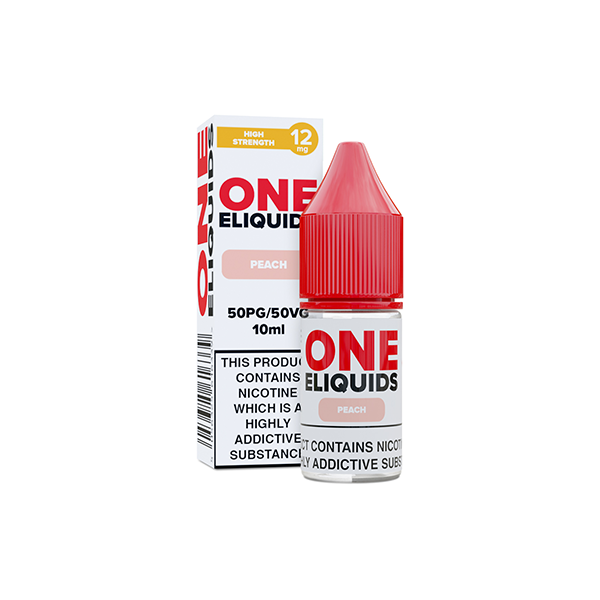 12mg One E-Liquids Flavoured Nic Shot 10ml (50VG/50PG) - www.justgovape.co.uk