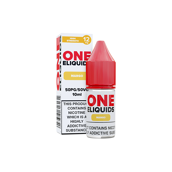 12mg One E-Liquids Flavoured Nic Shot 10ml (50VG/50PG) - www.justgovape.co.uk