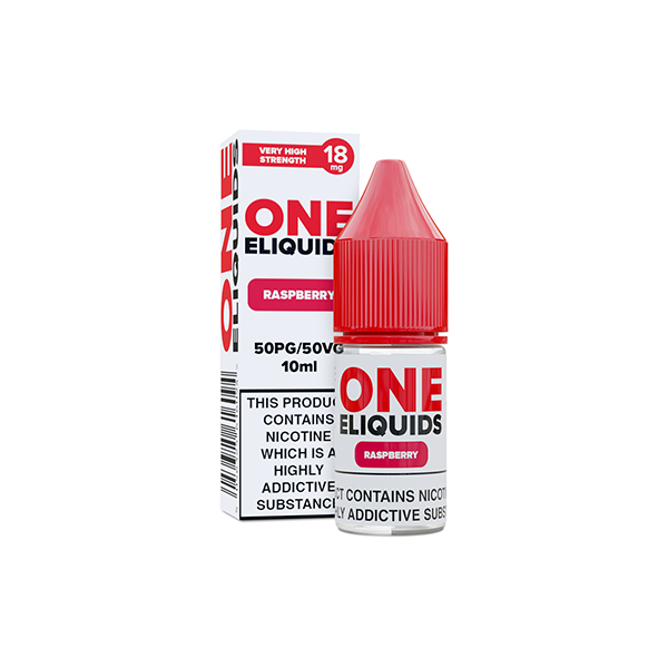 18mg One E-Liquids Flavoured Nic Shot 10ml (50VG/50PG) - www.justgovape.co.uk