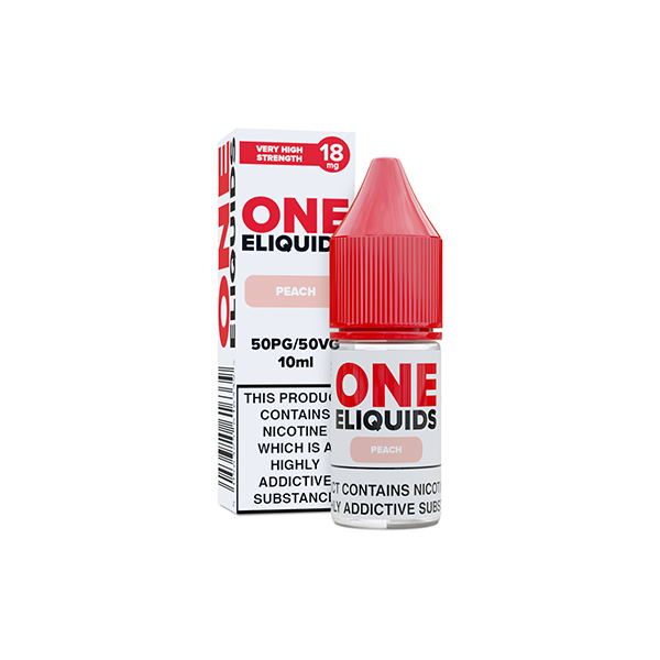 18mg One E-Liquids Flavoured Nic Shot 10ml (50VG/50PG) - www.justgovape.co.uk