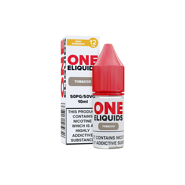 12mg One E-Liquids Flavoured Nic Shot 10ml (50VG/50PG) - www.justgovape.co.uk