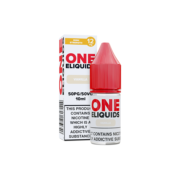 12mg One E-Liquids Flavoured Nic Shot 10ml (50VG/50PG) - www.justgovape.co.uk