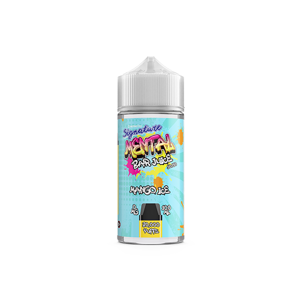 0mg Signature Mental Bar Juice 100ml Shortfill (50PG/50VG) - www.justgovape.co.uk