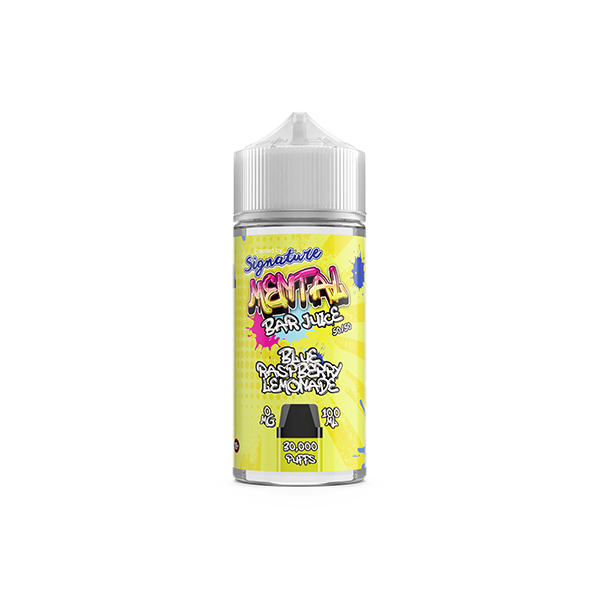 0mg Signature Mental Bar Juice 100ml Shortfill (50PG/50VG) - www.justgovape.co.uk