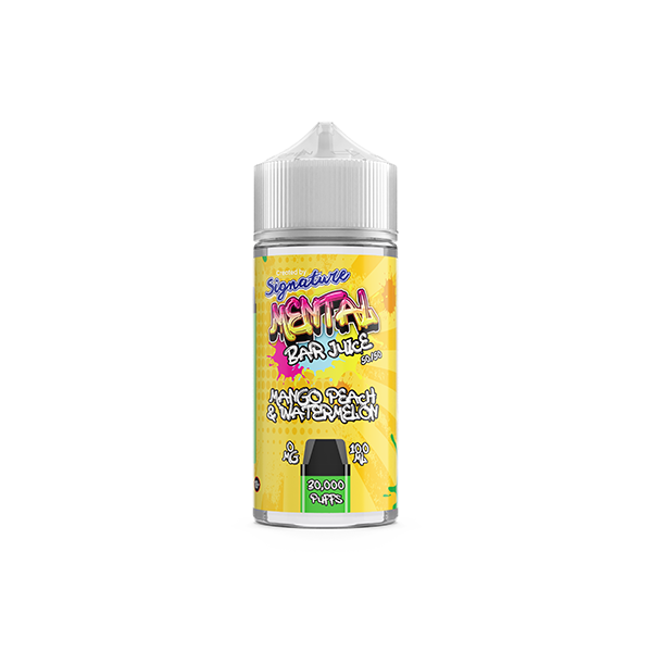 0mg Signature Mental Bar Juice 100ml Shortfill (50PG/50VG) - www.justgovape.co.uk