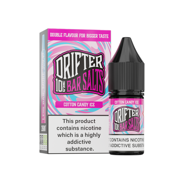 10mg Drifter Bar Salts 10ml Nic Salts (50VG/50PG) - www.justgovape.co.uk