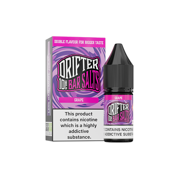 10mg Drifter Bar Salts 10ml Nic Salts (50VG/50PG) - www.justgovape.co.uk