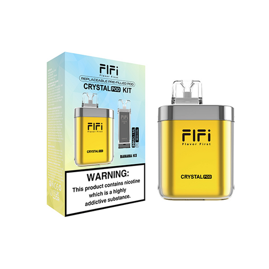 20mg FLFI Crystal Disposable Pod Kit 600 Puff - www.justgovape.co.uk