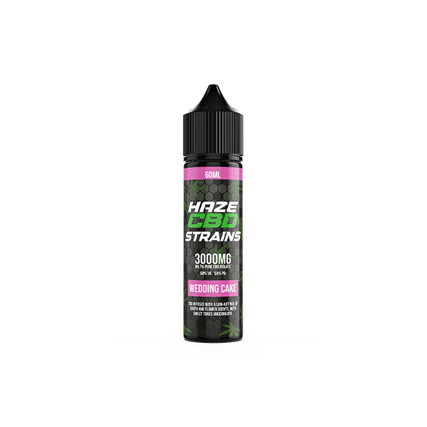 Haze CBD Strains 3000mg CBD E-Liquid 50ml Shortfill 0mg (50VG/50PG) - www.justgovape.co.uk