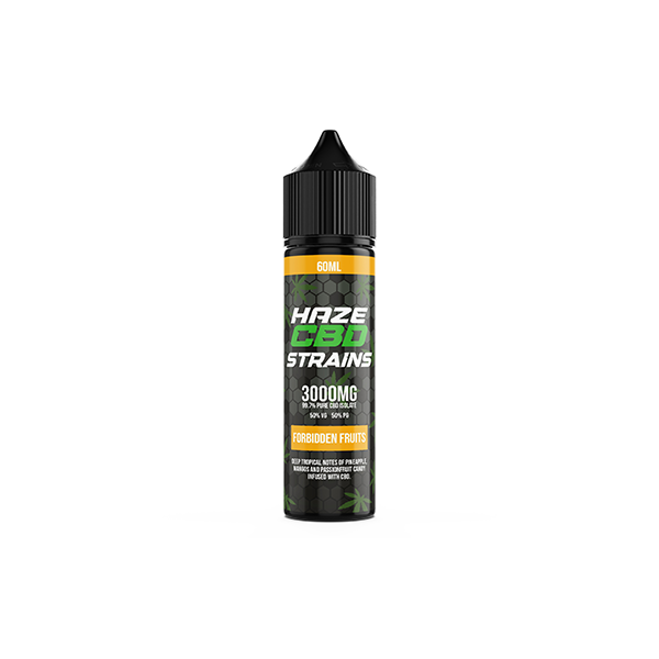 Haze CBD Strains 3000mg CBD E-Liquid 50ml Shortfill 0mg (50VG/50PG) - www.justgovape.co.uk