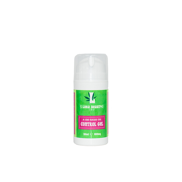 Loxa Beauty 1000mg CBD Control Gel - 100ml - www.justgovape.co.uk