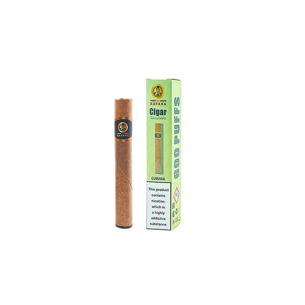 20mg XO Havana Disposable Cigar Vape - 600 Puffs - www.justgovape.co.uk