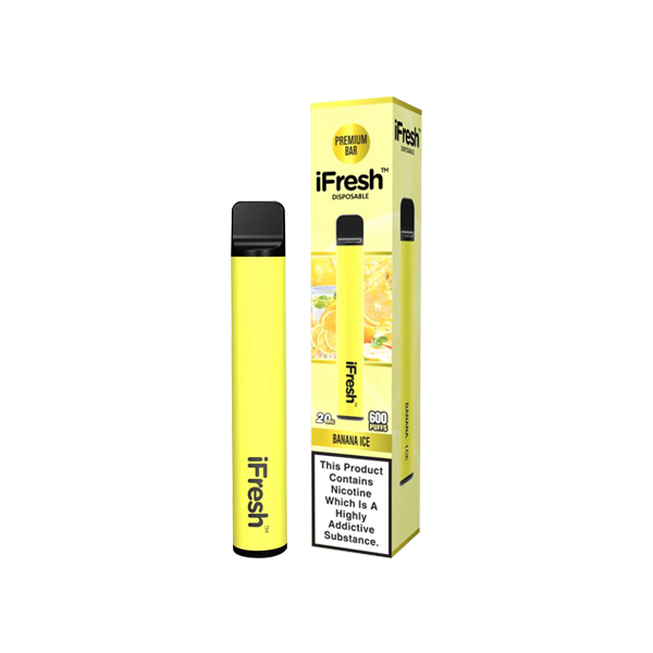 20mg iFresh Disposable Vape Device 600 Puffs - www.justgovape.co.uk