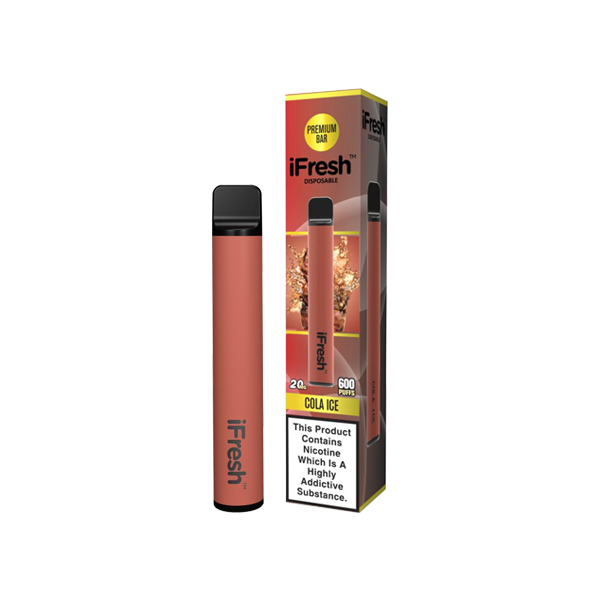 20mg iFresh Disposable Vape Device 600 Puffs - www.justgovape.co.uk