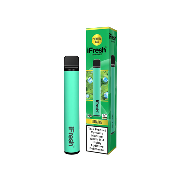 20mg iFresh Disposable Vape Device 600 Puffs - www.justgovape.co.uk