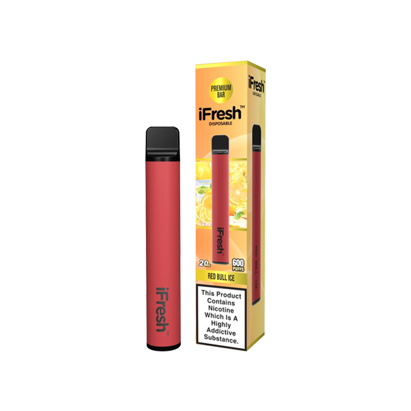 20mg iFresh Disposable Vape Device 600 Puffs - www.justgovape.co.uk