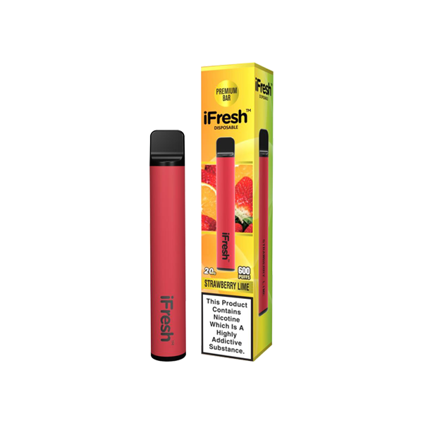 20mg iFresh Disposable Vape Device 600 Puffs - www.justgovape.co.uk