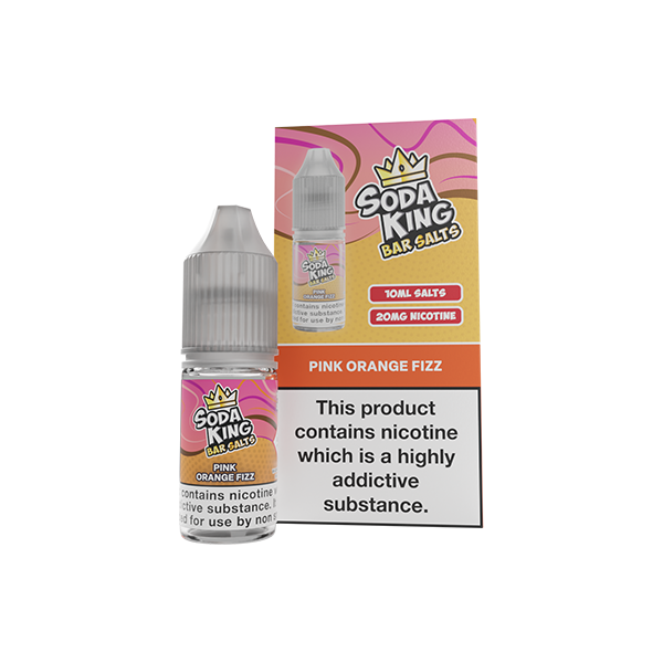 20mg Soda King Bar SALTS Nic Salts 10ml - (50VG/50PG) - www.justgovape.co.uk