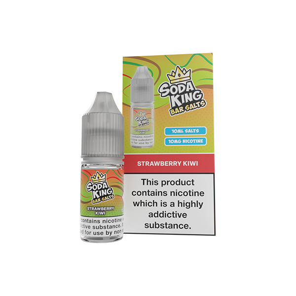 10mg Soda King Bar SALTS Nic Salts 10ml - (50VG/50PG) - www.justgovape.co.uk