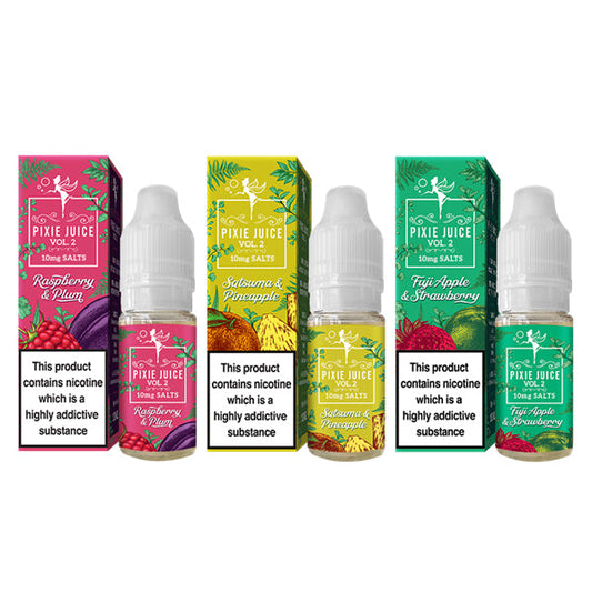 10mg Pixie Juice Volume 2 10ml Nic Salts (50VG/50PG) - www.justgovape.co.uk