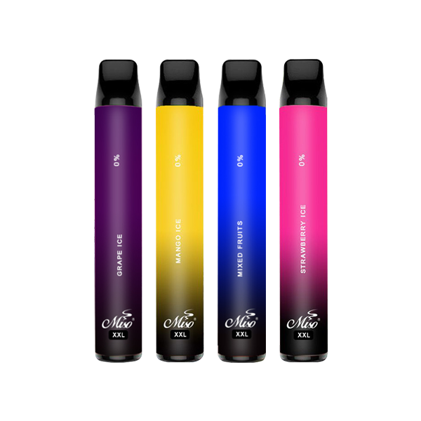 0mg Miso XXL Disposable Vape Device 2200 Puffs - www.justgovape.co.uk