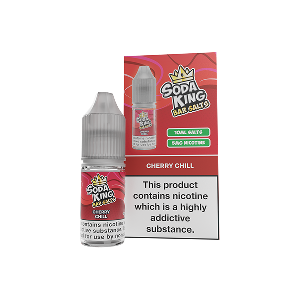 5mg Soda King Bar SALTS Nic Salts 10ml - (50VG/50PG) - www.justgovape.co.uk