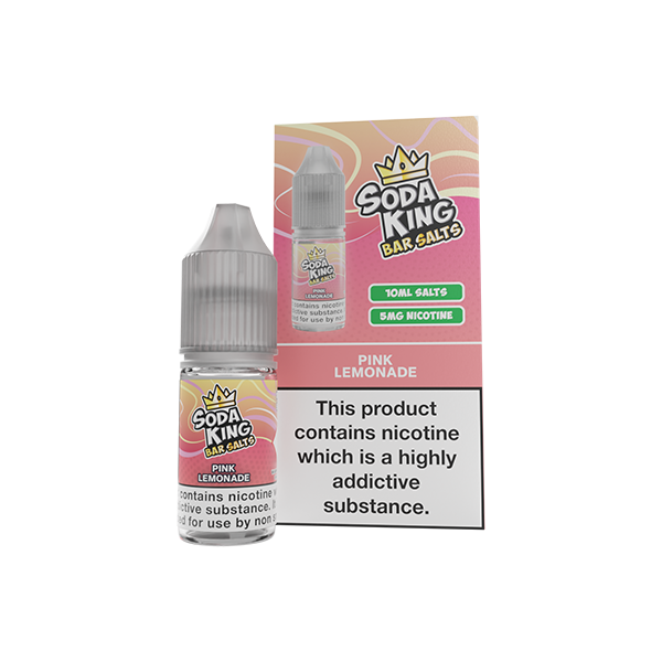 5mg Soda King Bar SALTS Nic Salts 10ml - (50VG/50PG) - www.justgovape.co.uk