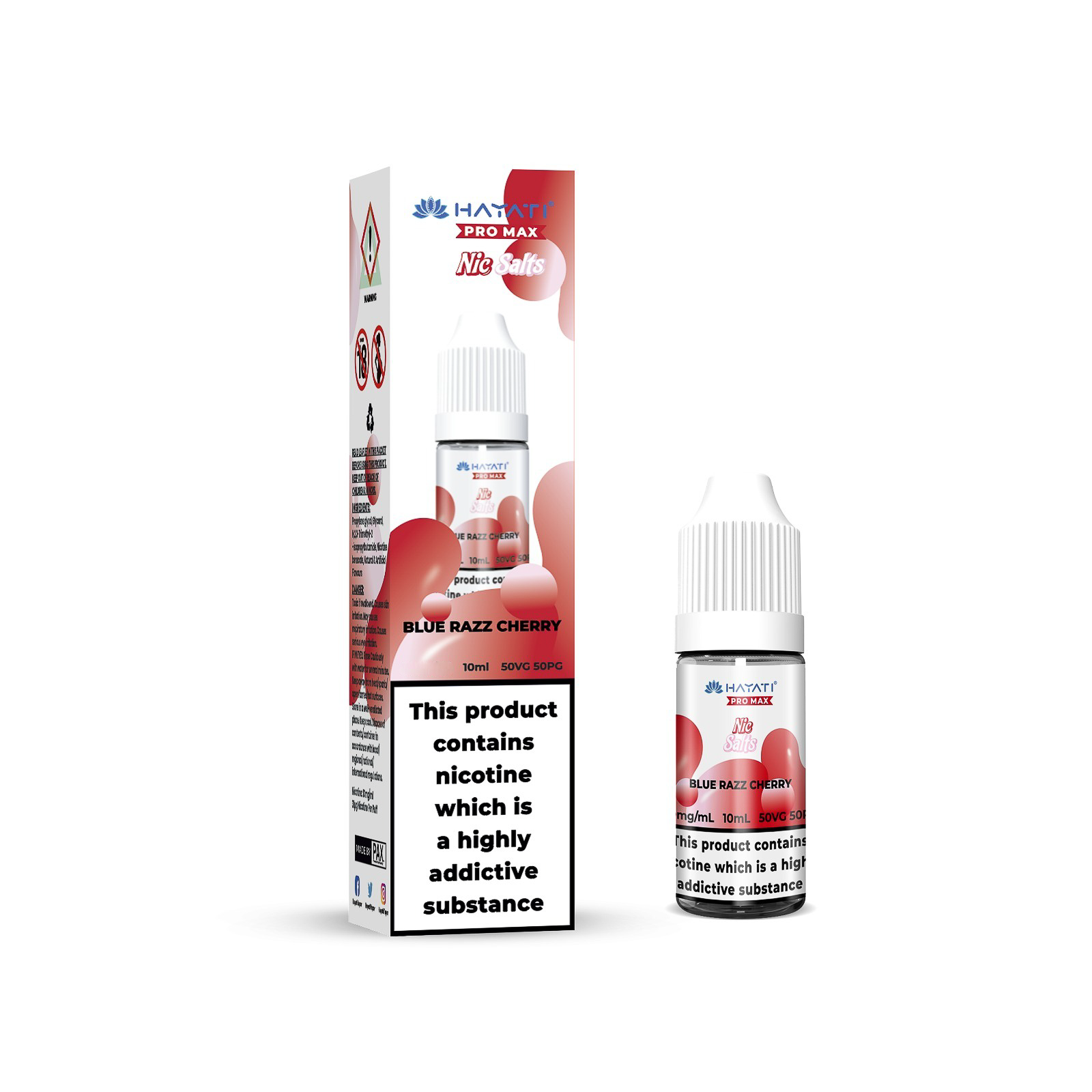 20mg Hayati Pro Max Nic Salts 10ml - www.justgovape.co.uk